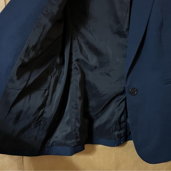 J. Crew | NWOT Parke Blazer in Bi-Stretch Cotton Classic Navy Size 2 - Picture 9 of 16